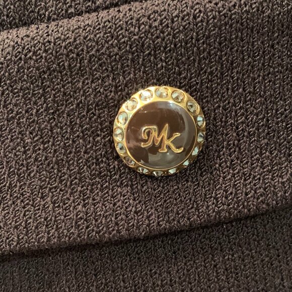 Premier Knits Size 12 Brown Four Piece Jacket Top and Two Skirts - Picture 6 of 6